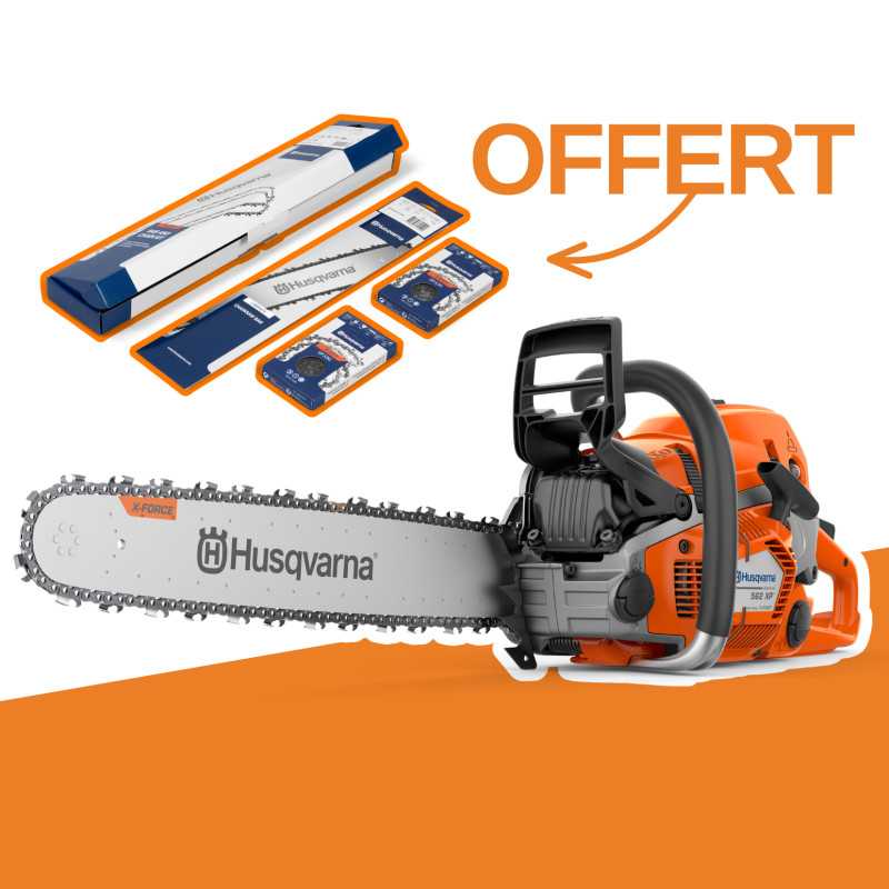 Tronçonneuse thermique Husqvarna 562XP en guide de 50cm