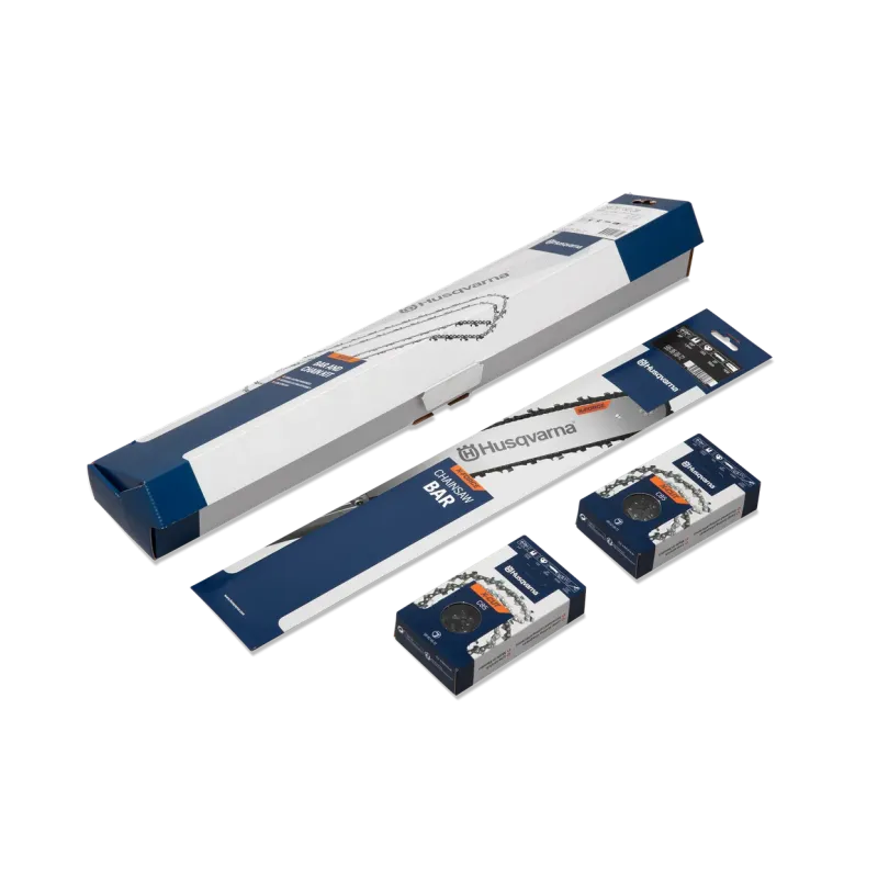 Kit guide et 2 chaines X-Force 3/8"/1.5mm HLM / X-CUT C85 3/8" 1.5mm