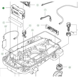 Batterie d'origine pour AM415X HUSQVARNA