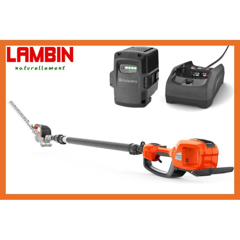 Starter Pack Husqvarna 520iHT4 avec batterie BLi200 et chargeur 40-C80
