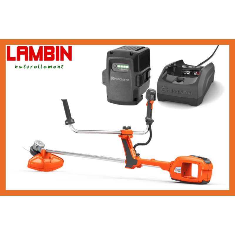 Starter Pack Husqvarna 520iRX avec batterie BLi200 et chargeur 40-C80