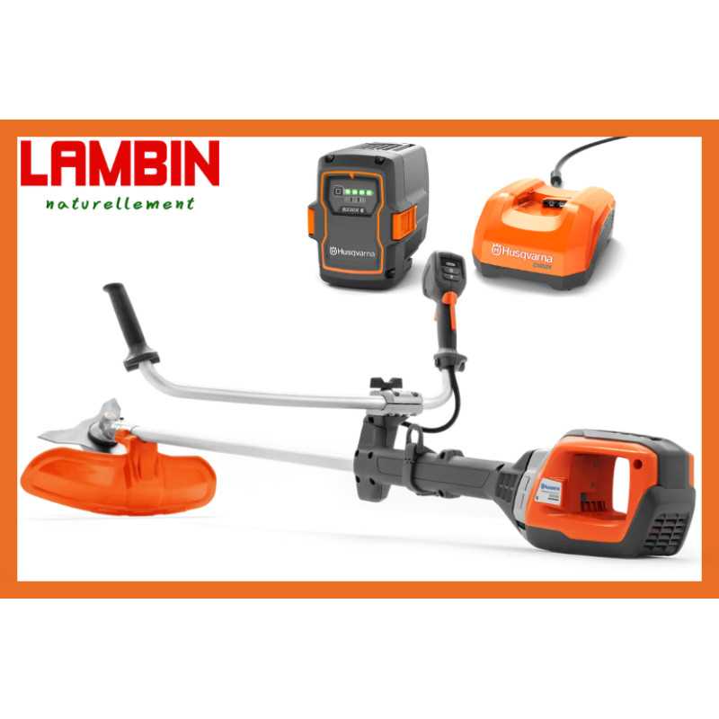 Pack Husqvarna 535iFR avec batterie 40-B330X et chargeur rapide 40-C500X