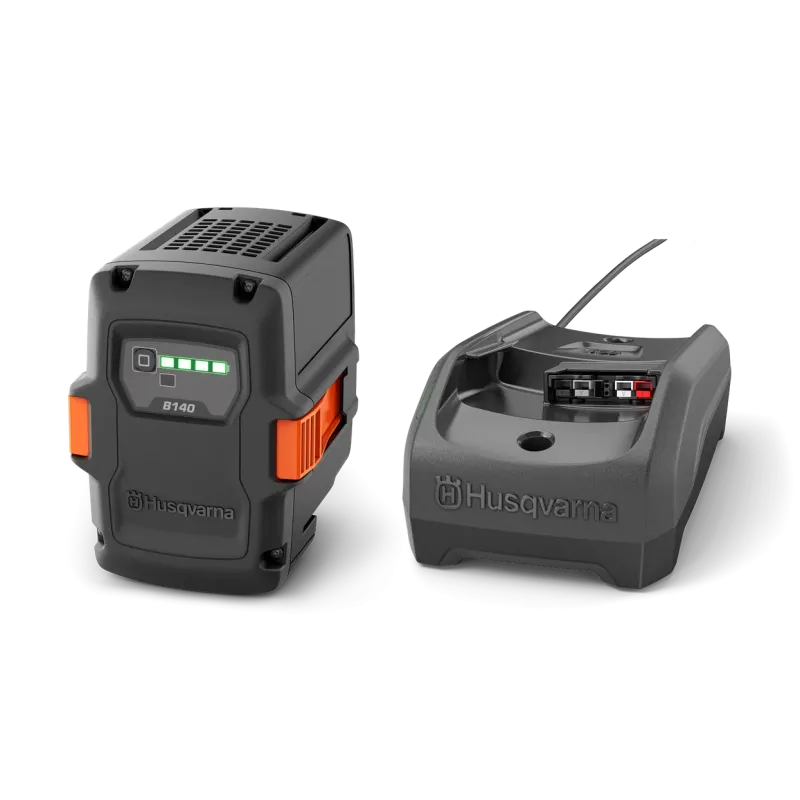 Pack de démarrage batterie et chargeur Husqvarna Power Starter Kit – B140 + 40-C80