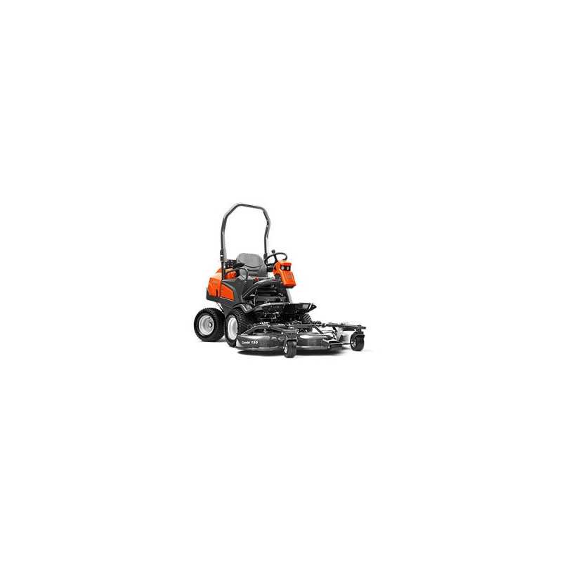 Tondeuse autoportée Husqvarna rider P525D combiclip 155 Tondeuse Rider