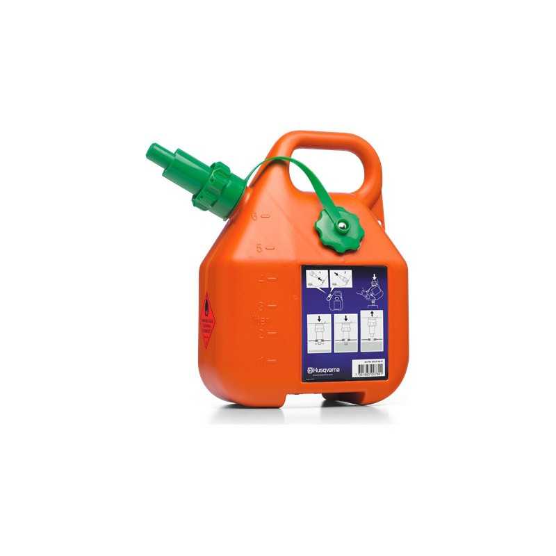 Bidon essence orange Husqvarna