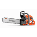 Tronçonneuse professionnelle Husqvarna 565 50SN avec 2 chaînes d\'origine