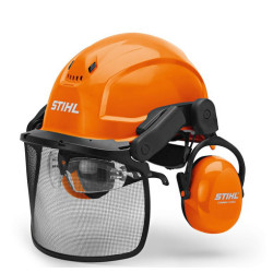 CASQUE FORESTIER FUNCTIONAL ORANGE FLUO